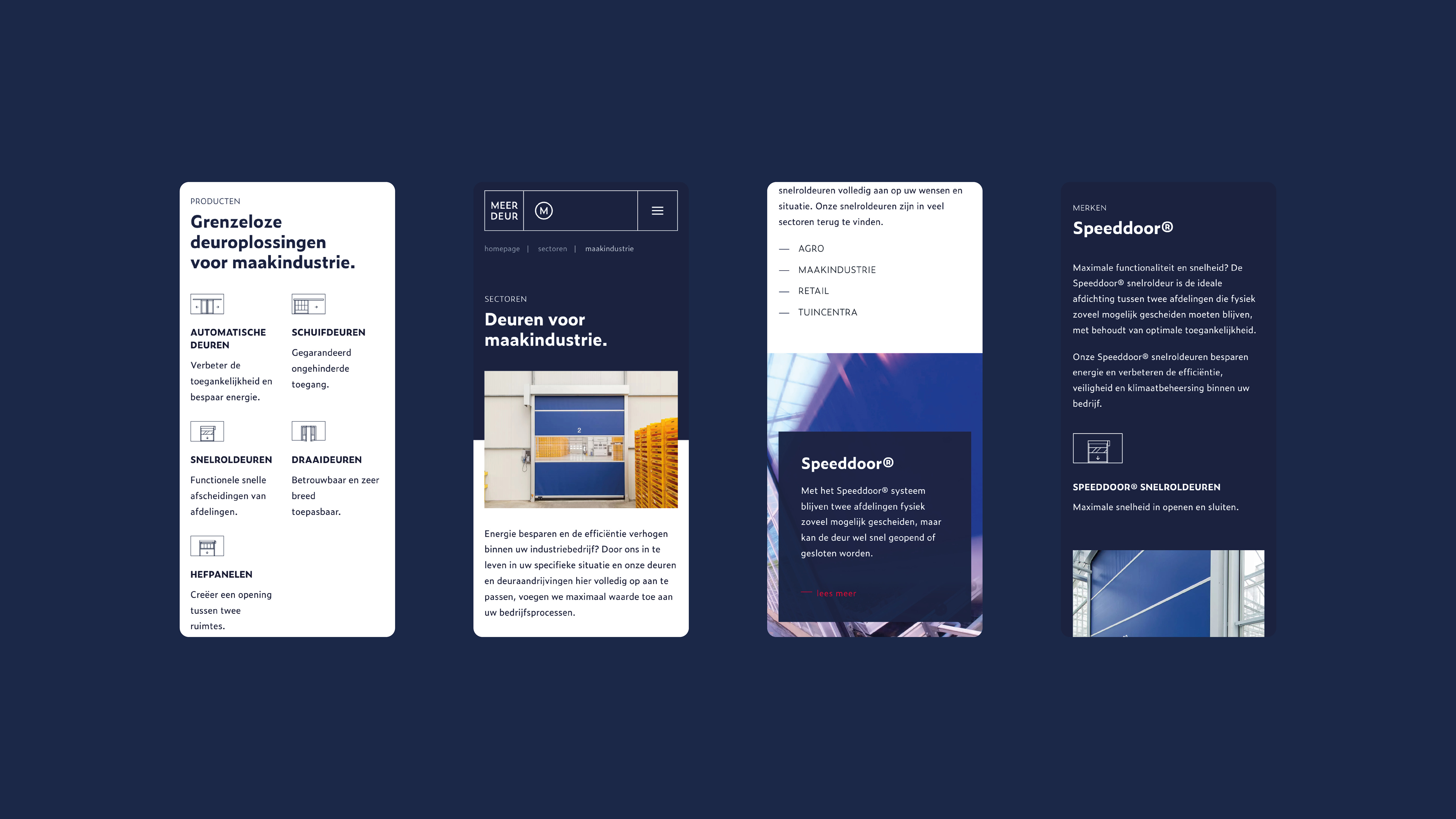 MeerDeur website